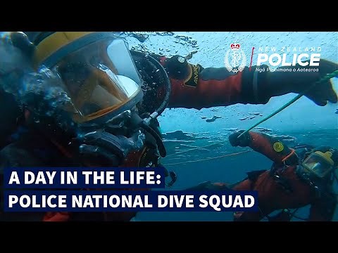 A Day in the Life: Police National Dive Squad | New Zealand Police