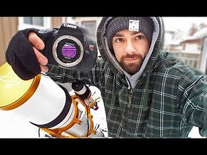 DSLR Astrophotography with a GIANT Refractor Telescope