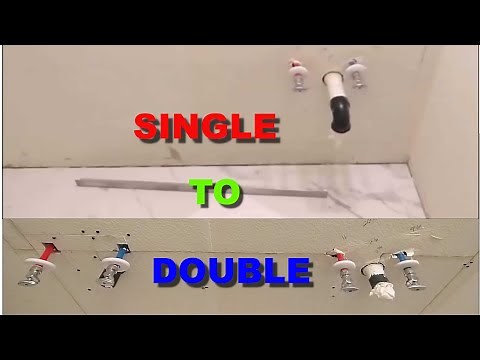 How to Add a Second Water Supply and Drain Outlet for Double Sinks Vanity using HoldRite, PexRite