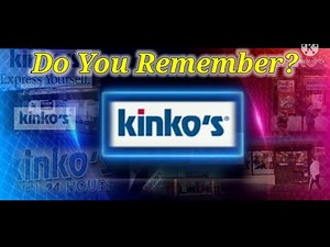 Do You Remember Kinkos? Version 2.0