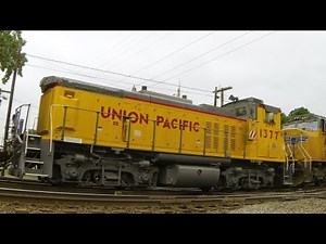 UP and CN Power Compilation with 44 Engines at West Chicago, Illinois on 6-2-2013