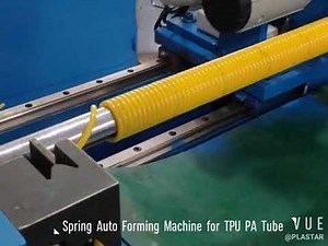 Spiral Coil Spring Auto making machine for TPU PU PA Nylon Tube Pipe