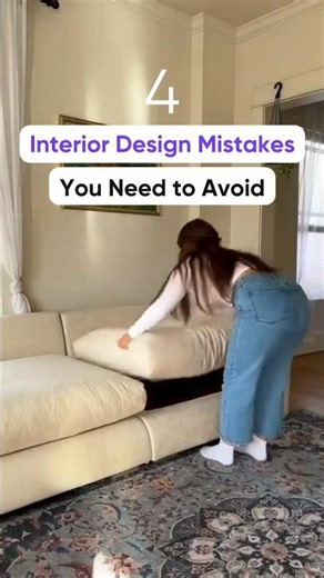 Stop Making These Interior Design Mistakes! 🚫 #interiordesign #decor #homehacks