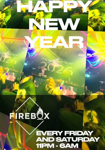 Unforgettable New Year's Eve Celebration at Firebox