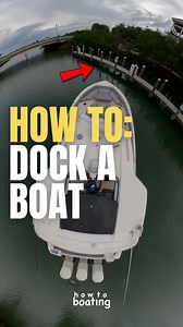 How to DOCK a BOAT: There are 5 steps to docking on a face dock in good conditions. 1- take a 45 degree angle with a little momentum to the dock 2- turn left 3- stbd engine forward 4- engines straight 5- engines in reverse Notice the engines are not turning. This is because these are Mercury 600’s. The full engine does not rotate, only the lower unit does. If you are stressed out about docking your boat🛥️, How To Boating will help relieve that stress so you can enjoy your time on the water🌊, D