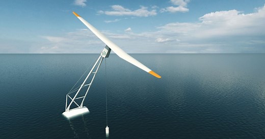 Single-bladed floating wind turbine promises half the cost, more power
