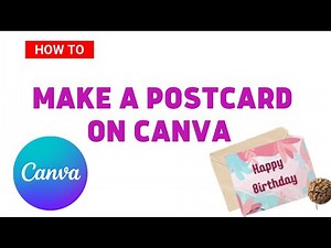 How to make Postcards on Canva ‪@canva‬