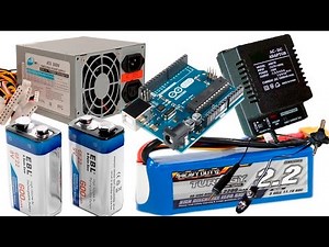 Como alimentar tus proyectos de Arduino