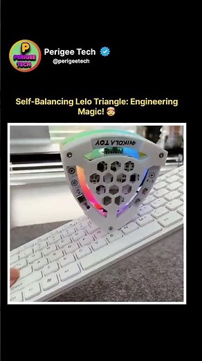 Self-Balancing Lelo Triangle: Engineering Magic! 🤯