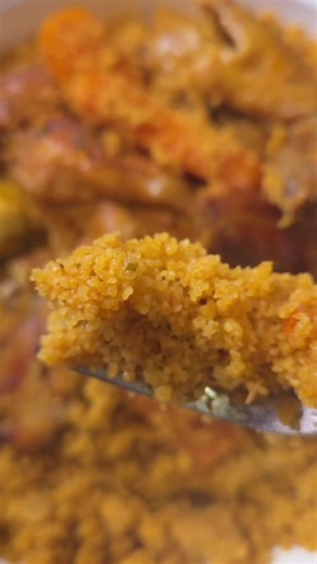 Recette de Fonio Gras au poulet. #fonio #poulet #cuisine