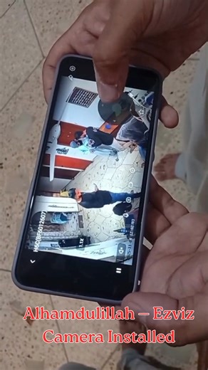 Sky Rocket on Instagram: "Alhamdulillah! Ezviz Smart Camera installed with 128GB Lexar card 📸✨ Clear video, smooth recording & full home protection — all set and working perfectly. If you also want CCTV installation at your home/shop, DM now! #Ezviz #EzvizCamera #CCTVInstallation #CameraSetup #FYP #fypシ #PakistanTikTok #Karachi"