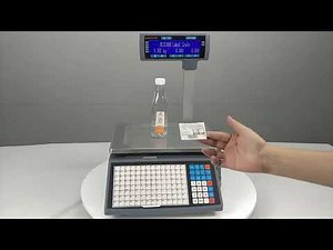 Electronic Barcode Label Printing Scales weighing scale