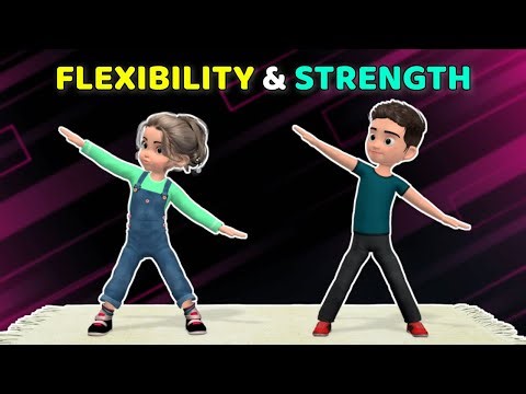 THE BEST CORE EXERCISES FOR KIDS: FLEXIBILITY & STRENGTH