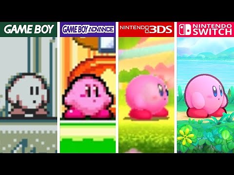 Evolution Of Kirby Games (1992 - 2023)