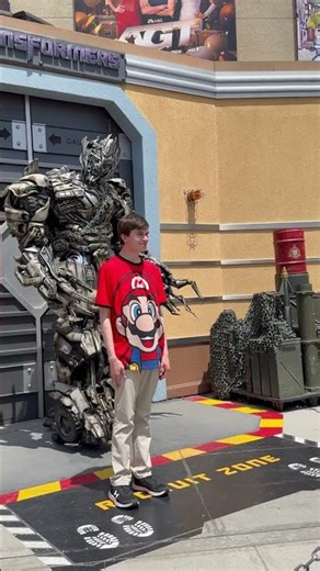 “ Megatron and Mario” 😅 #megatron #transformers