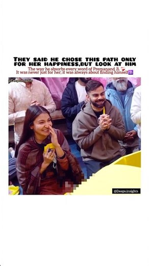 They look such pure souls🤌🏻#viratkohli #anushkasharma #premanandjimaharaj #shorts