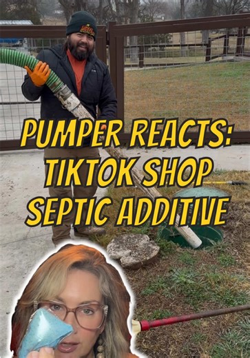 Septic Pumper Reviews TikTok Shop Septic Additives