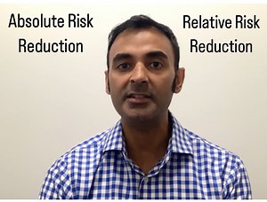 How “Relative Risk Reduction” (Vs “Absolute Risk”) EXAGGERATES medical study results