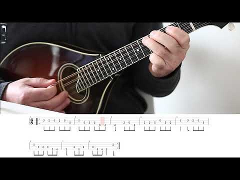 Irish mandolin lessons. The Castle Jig