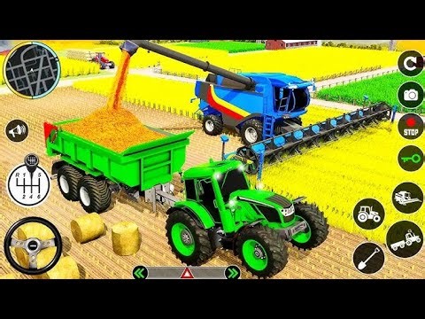 USA Tractor Farming: Insane Harvesting & Heavy Load Mastery