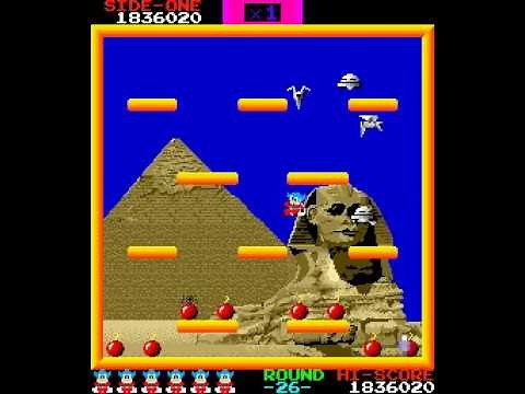 Bomb Jack (Arcade) - Gameplay