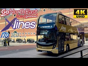 [Go North East Bus Lines: X10 Middlesbrough to Newcastle via Stockton, Peterlee, Billingham] E400MMC