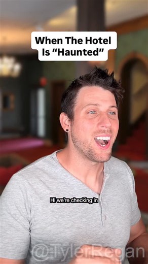 Who here believes in ghosts? I’ve been to dozens of haunted places and am yet to see anything “paranormal” unfortunately 🥺😂 #ghost #halloween #haunted #hotel #customerservice #customer #travel #guest | Tyler Regan