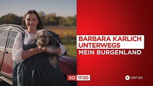 Start der neuen Reihe "Barbara Karlich unterwegs": Barbara Karlich verlässt das Studio und begibt sich dorthin, wo das Leben spielt – zu den Menschen. Die erste Folge führt sie in ihr Heimatbundesland, das Burgenland. Zwischen Weinreben, Wiesen, Küchen und Gärten begegnet Karlich vertrauten Gesichtern und neuen Geschichten. Schon jetzt auf ORF ON (on.ORF.at) & um 17.30 Uhr in ORF 2. #ORF #ORF2 #ORFfüralle #ORFON | ORF 2
