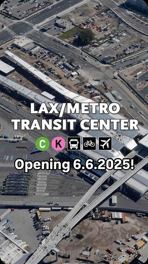 Los Angeles County Metropolitan Transportation Authority on Instagram: "Heard 﫡 @jadomian The moment we’ve been waiting for, Los Angeles! LAX/Metro Transit Center opens June 6, 2025 Getting in and out of LA will never be the same."