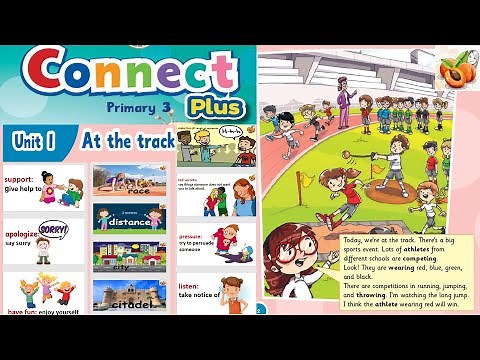 CONNECT PLUS primary 3 🏅 🏆 unit 1 🏋At the track -Teacher's guide- حصريا نصوص أستماع الوزارة كاملة