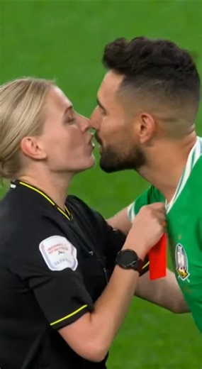 This Red Card Reaction Shocked the Stadium #soccer #football #viral