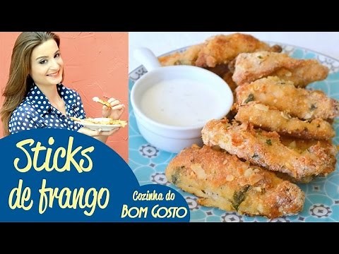 Sticks de Frango Assados | Gabi Rossi | Cozinha do Bom Gosto