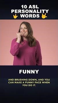 🤟 Learn 10 ASL Personality Signs