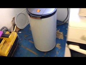 Indesit Autopump and Creda Debonair spin dryers in action at my work