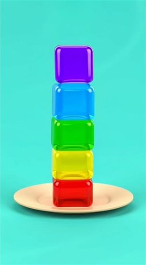 Learn Colors with Cubes 🟥🟦 | Fun Color Education for Kids | Toddler Learning Video