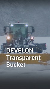 19K views · 63 reactions | Minimize blind spots this winter when pushing snow with the DEVELON Transparent Bucket. Now standard on all new -7 Series wheel loaders. Learn how it works: https://bit.ly/4fdVR5Y | DEVELON North America | Facebook