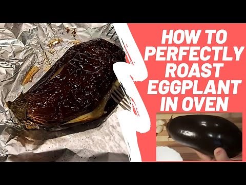 How to Roast Aubergine (Eggplant) Perfectly in Oven | The Speed Cook