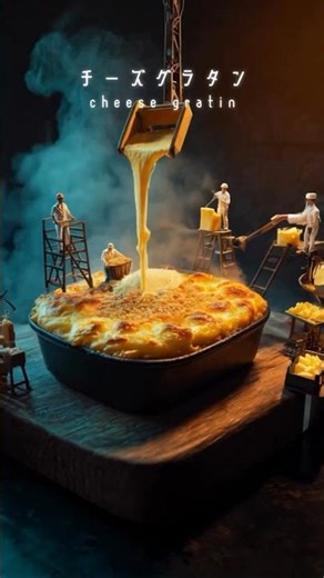 cheese 🧀 😱gratin #ai #viral #aivideo #aishorts #shortsfeed #aidog