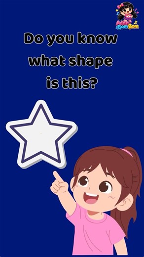 Do you know what shape is this? Star Song for Kids ⭐ | Shape Song for Toddlers #kidssongs