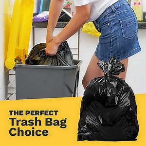 [Hot Item] Large 3 Mil Industrial Plastic Trash Liner Packaging Garbage Bag