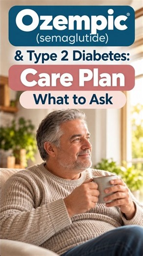 Ozempic (semaglutide) & Type 2 Diabetes: Care Plan - What to Ask