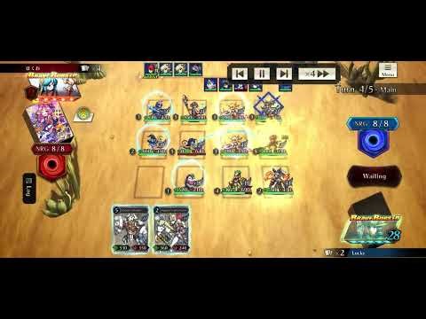 Lucky plays in the Arena currently rank #6 Brave Frontier Verses free to play mobile tcg