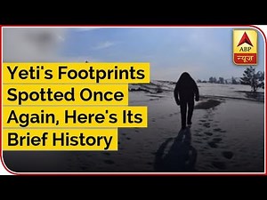Yeti's Footprints Spotted Once Again, Here's Its Brief History | ABP News