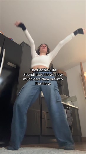 Dc: @Sarah Twu @sarah Twitter I just finished it today and omg the soundtrack EATS SO HARD my new fav anime #gachiakutaanime