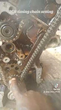 2gr engine timing chain settings, Highlander,Siena, Lexus