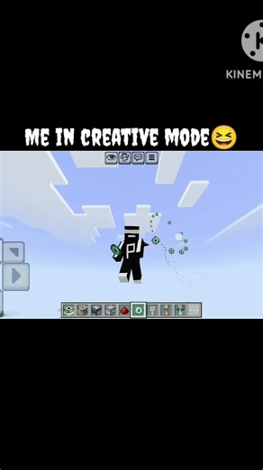 me in creative mode 😆😁☺️🤫😂#minecraft #clutch #builder #edm #gaming #buildcontest #buildcraft