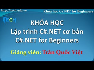 Học lập trình C# cơ bản - 03 Sử dụng Visual Studio 2010