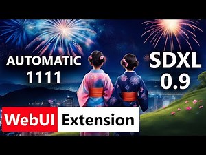 Introducing Stable Diffusion XL 0.9 txt2img AUTOMATIC1111 webui extension