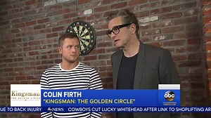 58K views · 236 reactions | WATCH: Jesse Palmer catches up with the cast of Kingsman: The Golden Circle at Comic-Con! GoodMorningAmerica.com | Good Morning America | Facebook