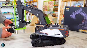 Exclusive from Amewi, the new Huina 1592 RC plastic excavator in white color. *WERBUNG* Cooperation with Padde's RC Box ► https://www.facebook.com/paddesrcbox​ Padde's RC Box Patrick Gildehaus Haster Str. 11 49191 Belm | Bikonkav